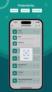 ssh terminal, cmd, ish & putty iPhone Captures Décran 4