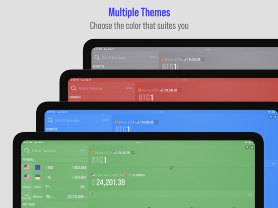 Convertium: Currency & Units iPad screenshot 10 - Travel app