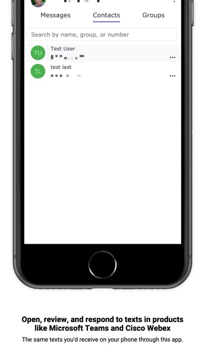 Texting with Approved Contact