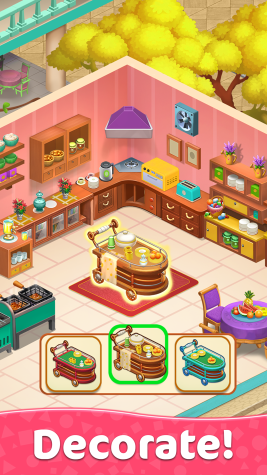 #2. Merge Kitchen Fun Puzzle Games (iOS) 作者: Spartans Global Pvt Ltd