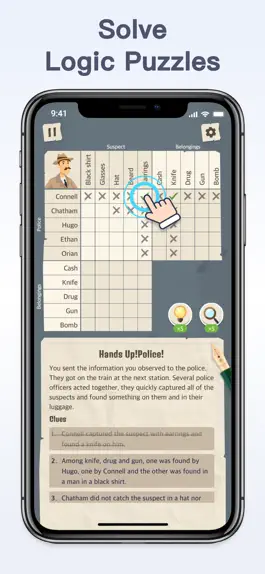 Game screenshot Logic Clue Games apk