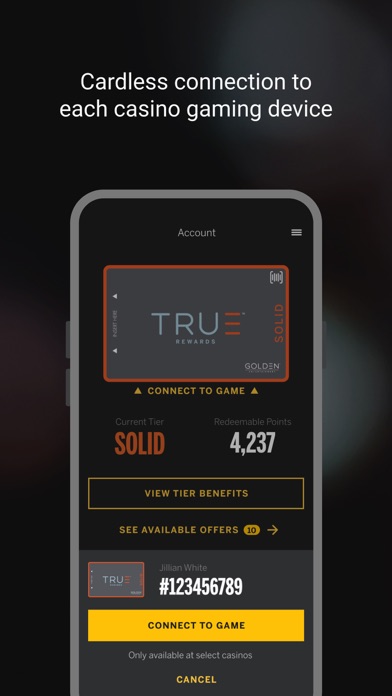 True Rewards Mobile Screenshot