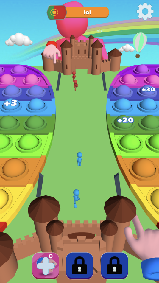 #1. pop it - hyper run (iOS) 由: Rania Mahmoud