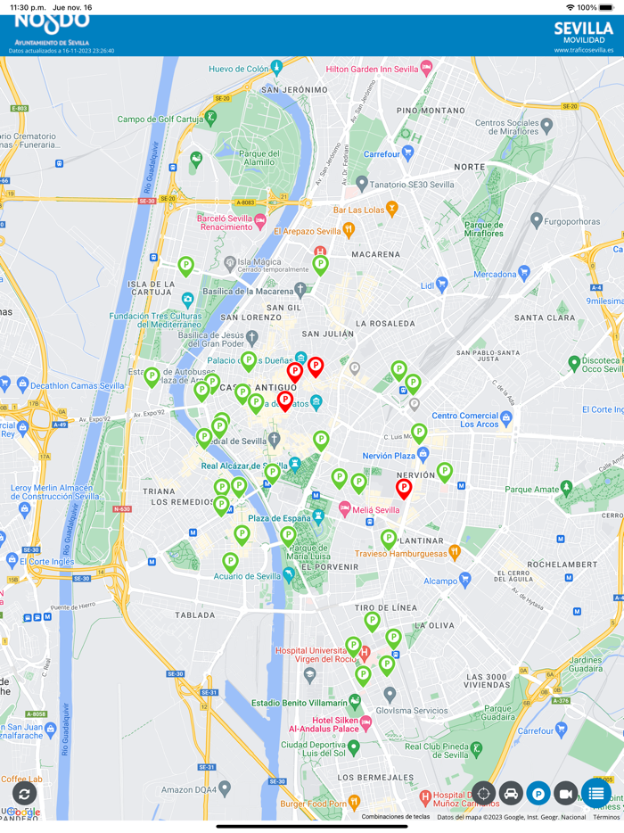 Movilidad Tráfico Sevilla