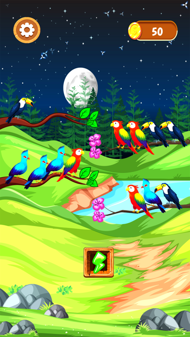Bird Sort Game Screenshot