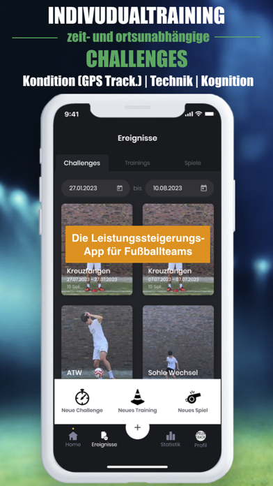 Spieler Coach Screenshot
