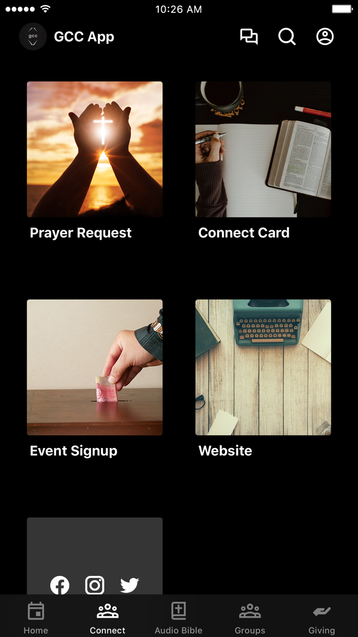 Grandview Christian Church App