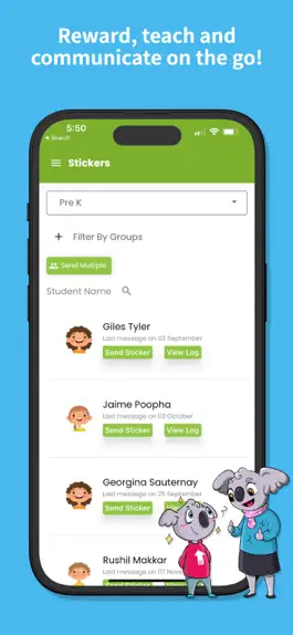 Game screenshot EZ Stickerbook Teacher App mod apk