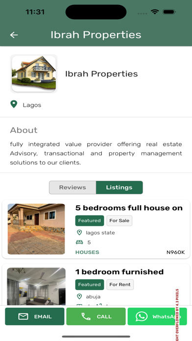 JaraVilla Nigeria- Real Estate Screenshot