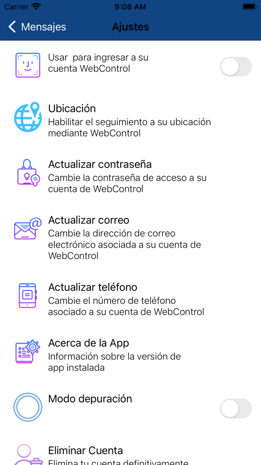 #4. WebControlApp (iOS) By: Web Control Systems Peru SAC