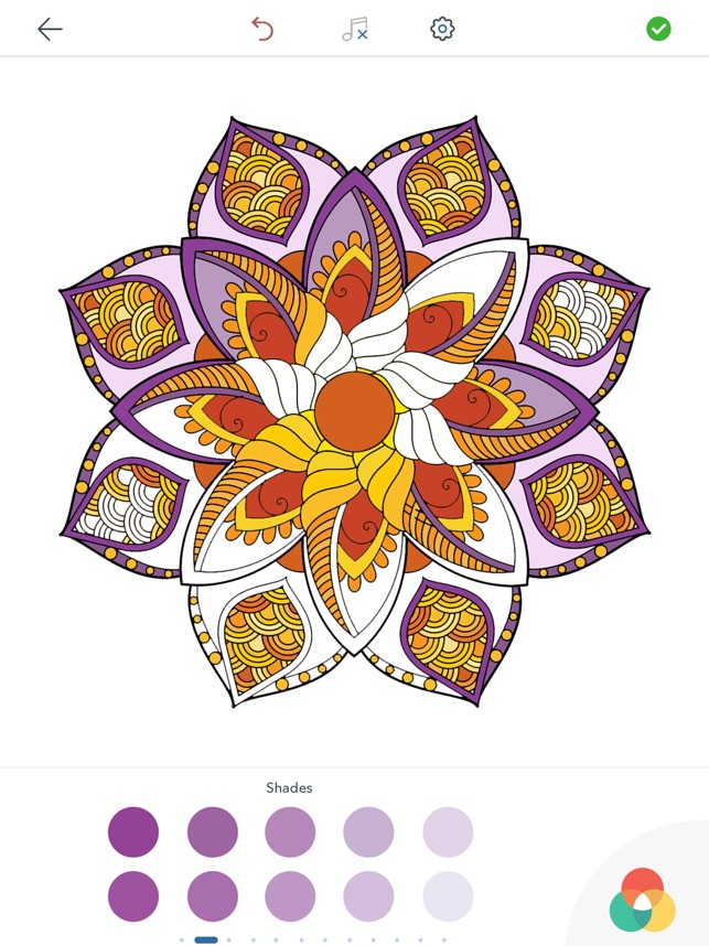 Mandala Pintar por Número na App Store