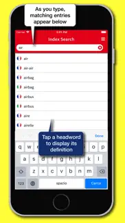 technical dictionary fr-it iphone screenshot 2