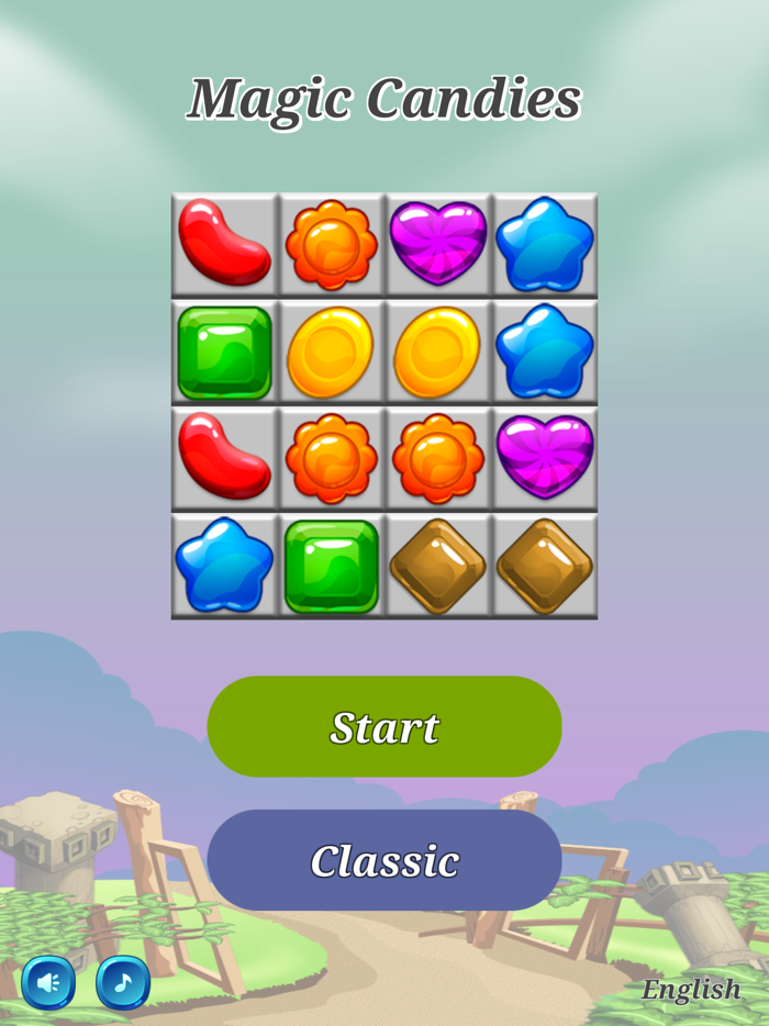 Magic Candies - Match 3 Puzzle