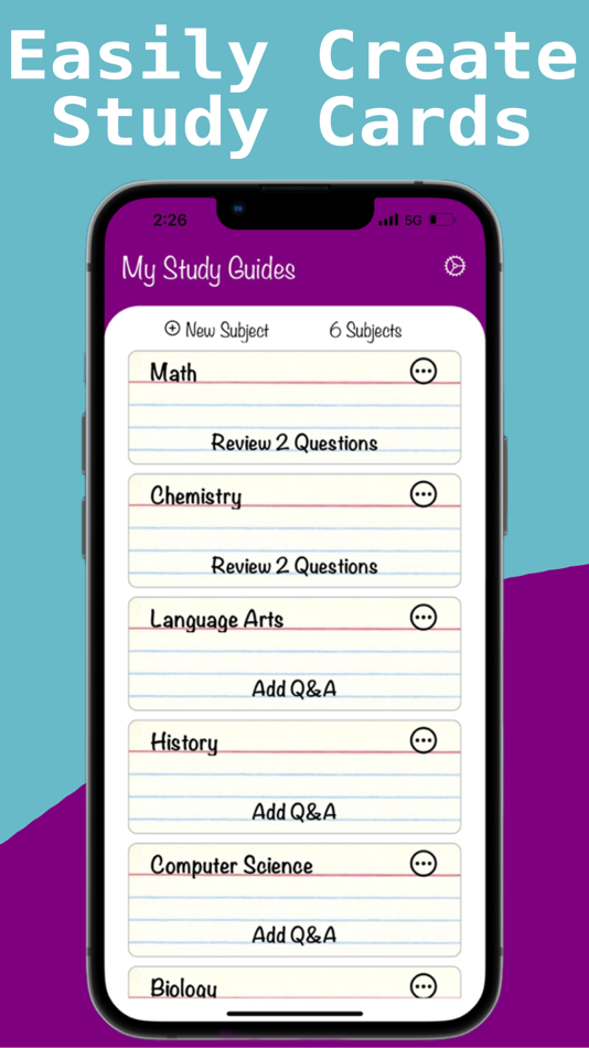 #1. Flash cards Memorize Edu Notes (iOS) 由: Sinnig Media, LLC
