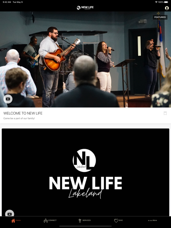 New Life Lakeland iPad screenshot 1 - Lifestyle app