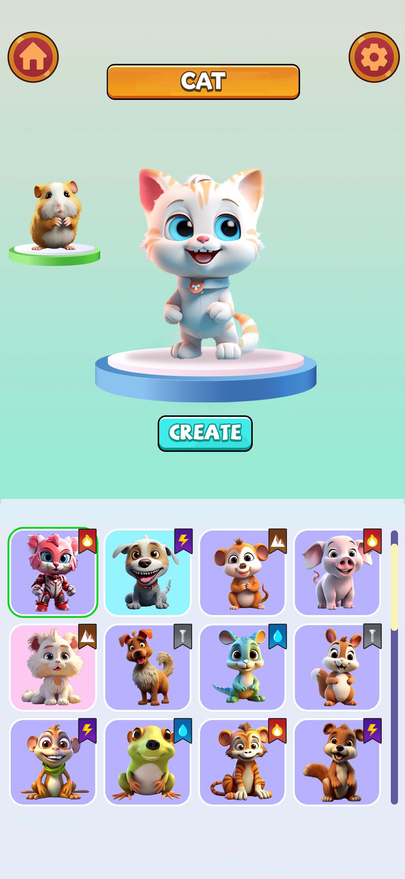 Merge Animal : AI Mix Generate