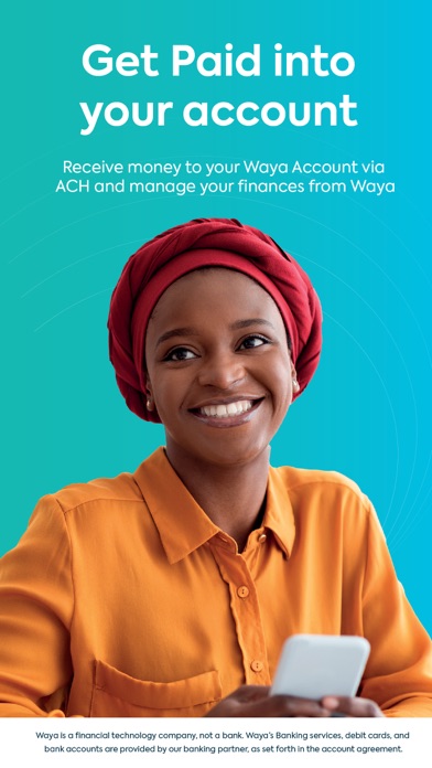 Waya - Mobile Banking Screenshot