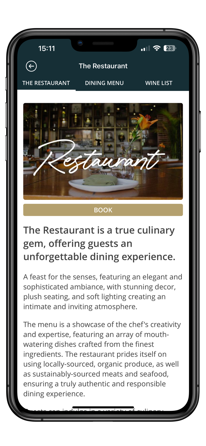Nonius Mobile Guest App