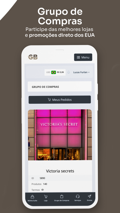 Gringa Brasileira Screenshot 1 - AppWisp.com Gringa Brasileira Screenshot 1 - AppWisp.com