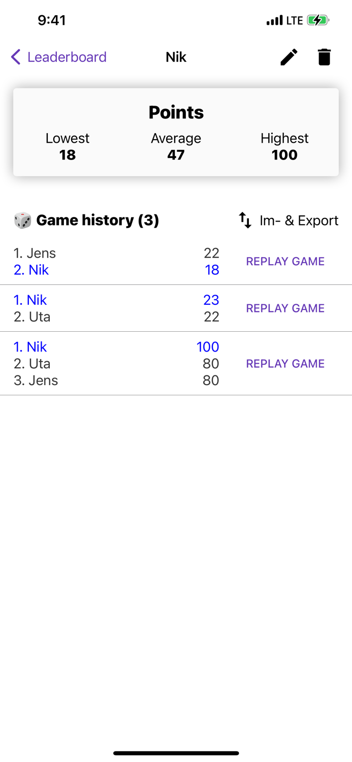 Scorecard your score counter