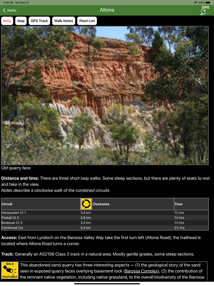 Barossa Country Walks