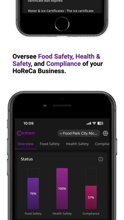 COMEN: Health and Food Safety