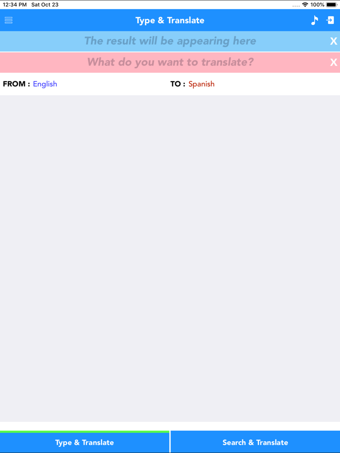 Translate English to Spanish