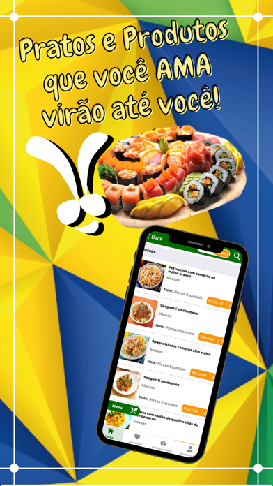 Heybrasil Food Delivery app Screenshot