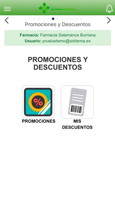 Farmacia Salamanca Burriana Screenshot