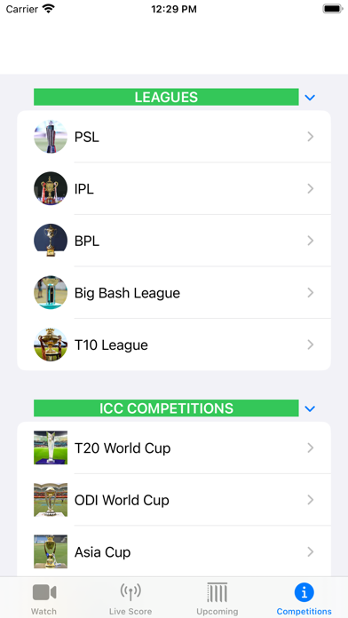 Sports TV Live Streaming Line Screenshot