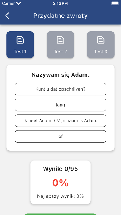 Rozmówki polsko-niderlandzkie Screenshot