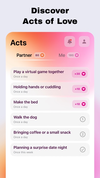 LoveTokens Screenshot