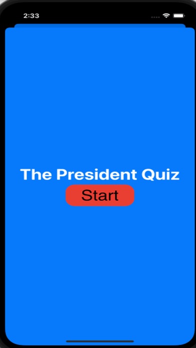 The President Quiz Screenshot