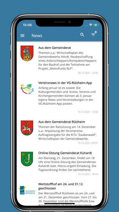 Screenshot #2 pour VG Rülzheim-App