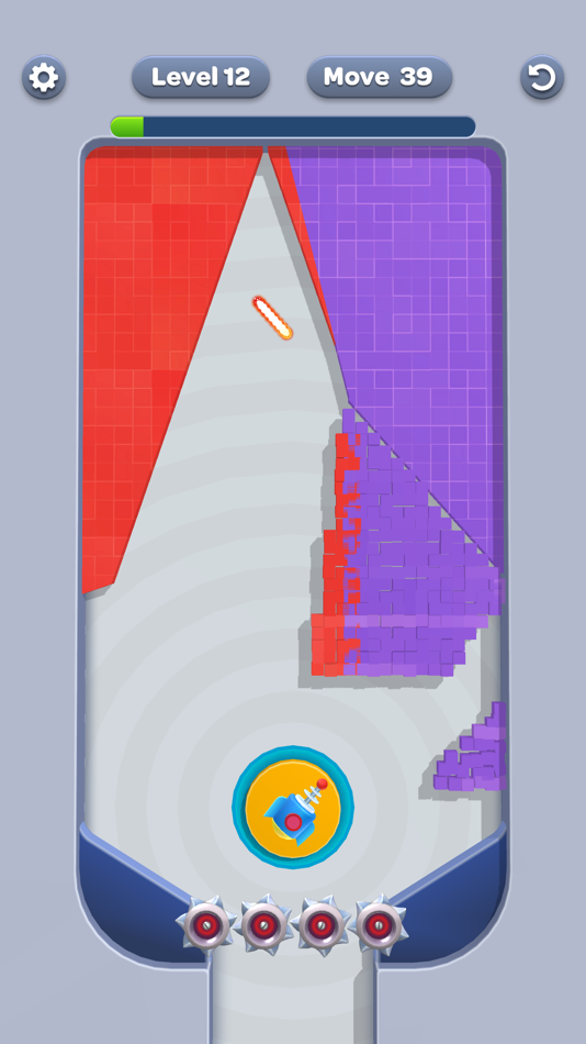 #2. Ricochet Slicer (iOS) 由: Rollic Games