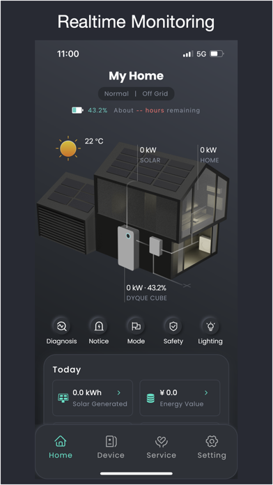 DYQUE Energy Screenshot