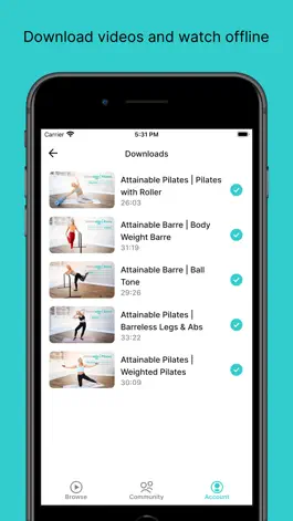 Game screenshot Pilates Barre Ondemand apk