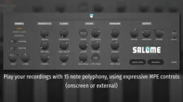salome - mpe audio sampler iphone screenshot 3