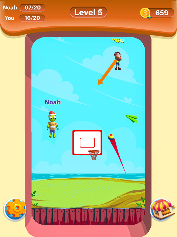 Basketball Battle - Score Big