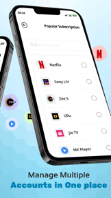 Subscription Manager & Tracker screenshot