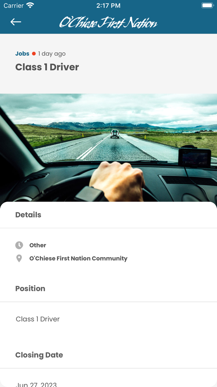 OChiese First Nation