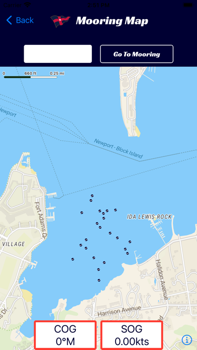 NYYC Moorings Screenshot
