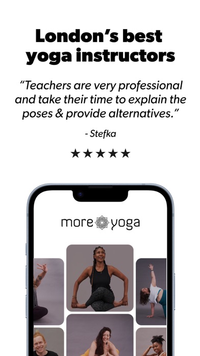MoreYoga London Yoga Studios Screenshot