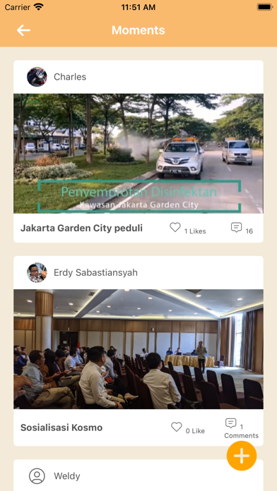 KOSMO (Komunitas Modern) Screenshot