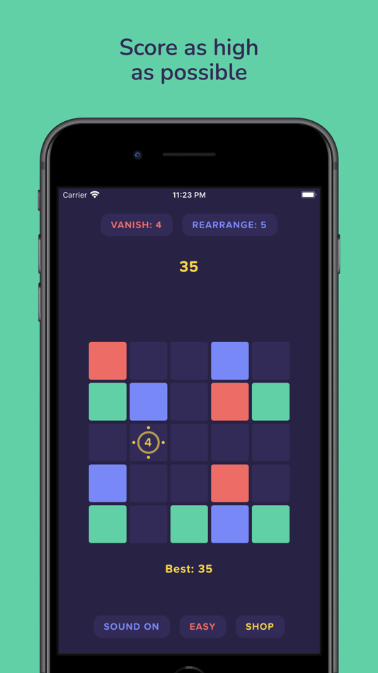 #5. Matchblox: Block Matching Game (iOS) 来自: Kanwar Abhijit Singh