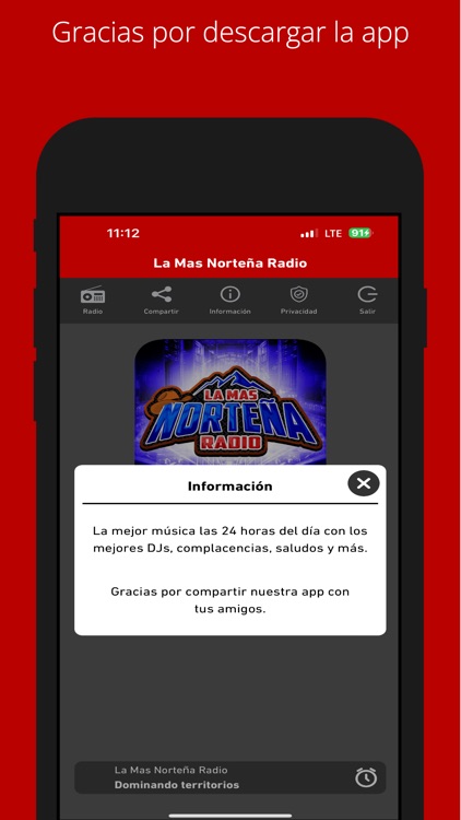 La Mas Norteña Radio