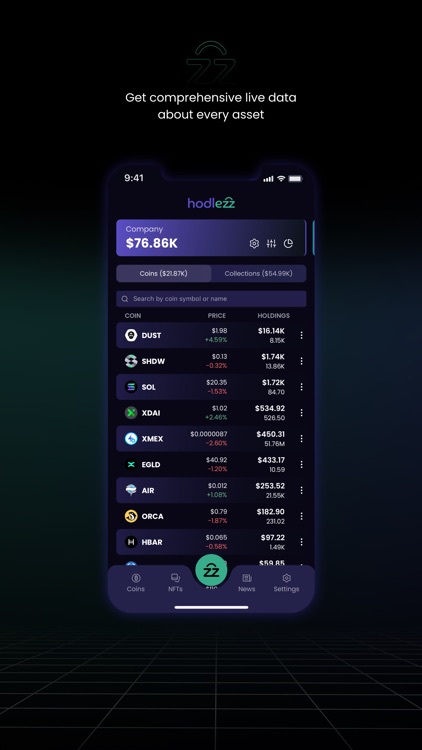 Hodlezz: Crypto Asset Manager screenshot-6