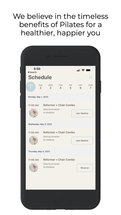 Delia Pilates Screenshot