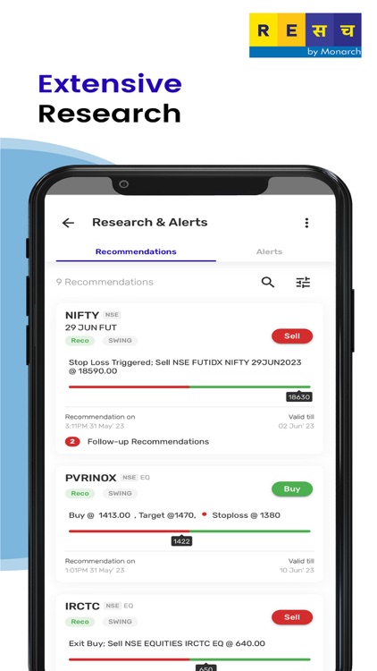 RESACH by Monarch -Trading App