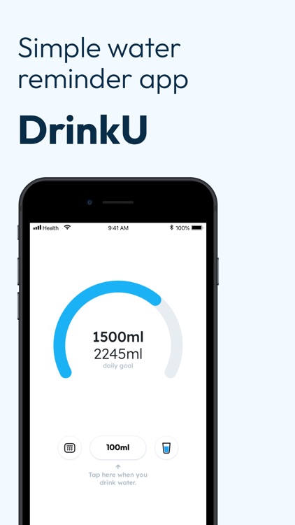 DrinkU: Water Tracker Reminder